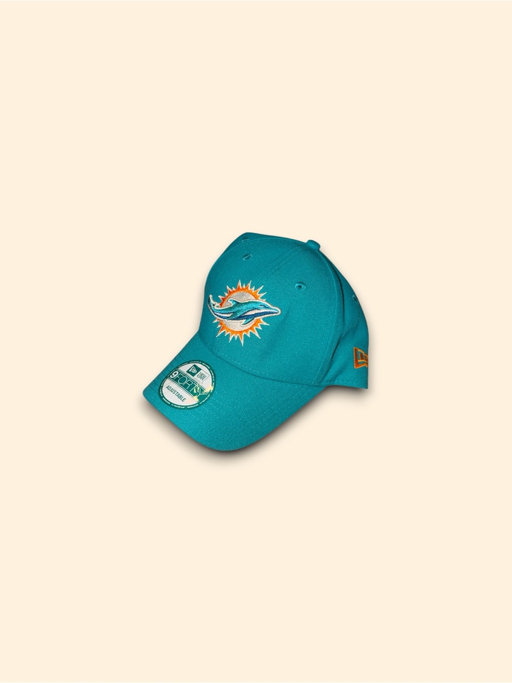 New Era 9forty NFL Miami Dolphins Adjustable Hat Brand New Teal